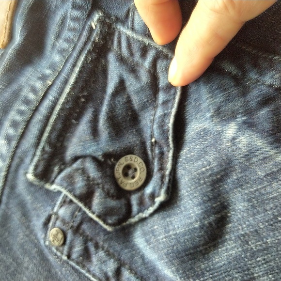 SUPERDRY Vintage and rare Biker Jeans - Picture 9 of 10